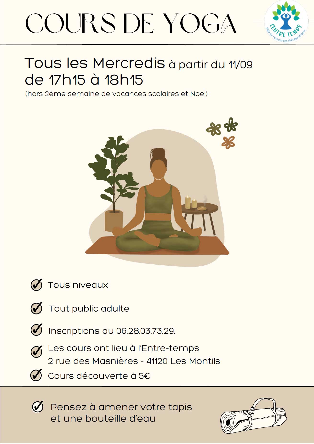 Cours de Yoga